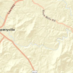 Rappahannock County Street Map