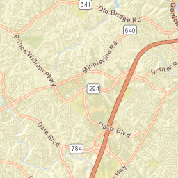 Potomac Mills Street Map