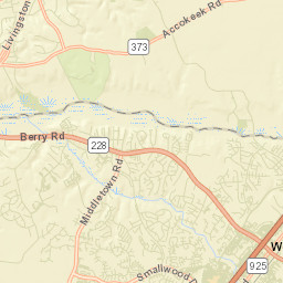 Waldorf Street Map
