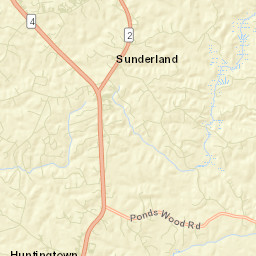 Huntingtown Town Center Street Map
