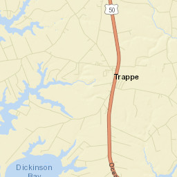Trappe Street Map