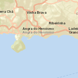 Angra do Heroísmo Street Map