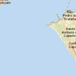 Costa de Caparica Street Map