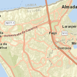 Almada Street Map
