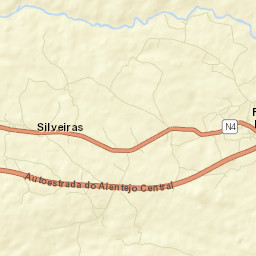 Montemor-o-Novo Street Map