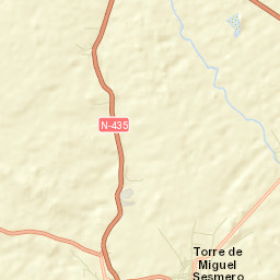 Torre de Miguel Sesmero Street Map