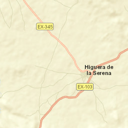 Higuera de la Serena Street Map