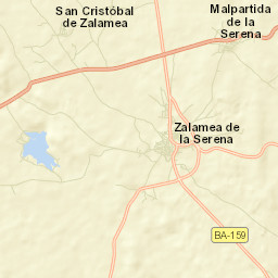 Malpartida de la Serena Street Map