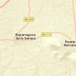 Esparragosa de la Serena Street Map