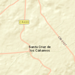 Santa Cruz de los Cáñamos Street Map