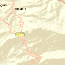 Confrides Street Map