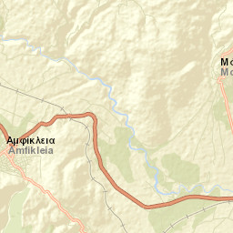Amfíkleia Street Map