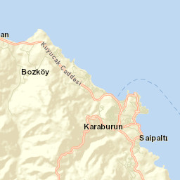 Karaburun Street Map