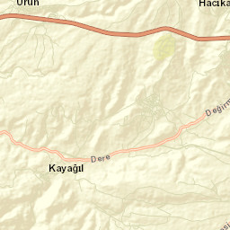 Merkez Street Map