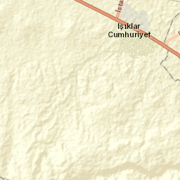 Işıklar Street Map