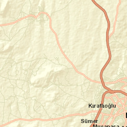 Nevşehir Street Map