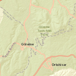 Göreme Street Map