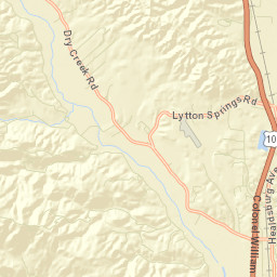 Simi California Street Map