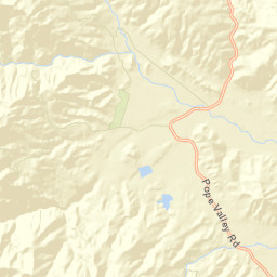 Aetna Springs California Street Map