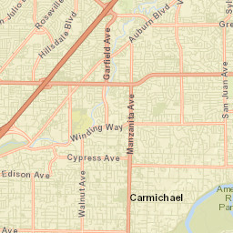 Walerga California Street Map