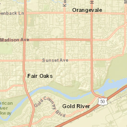 Nimbus California Street Map