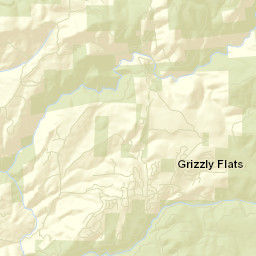 Grizzly Peak California Street Map
