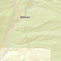 Almont Colorado Street Map