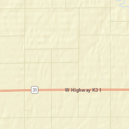 Osage County Street Map