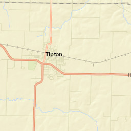 Tipton Street Map