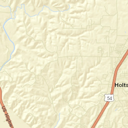 Holts Summit Street Map