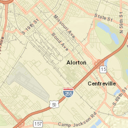 Centreville Street Map