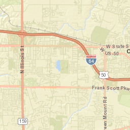 Fairview Heights Street Map