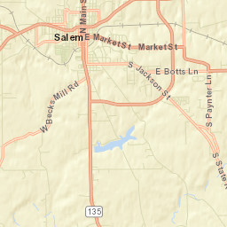 Washington County Street Map