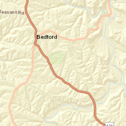 Bedford Street Map