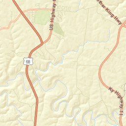 Mason County Street Map