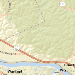 Ohio Furnace Ohio Street Map