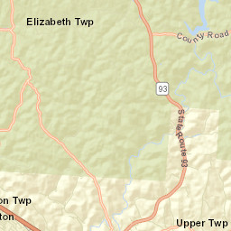 Vesuvius Furnace Ohio Street Map