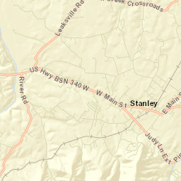 Stanley Street Map