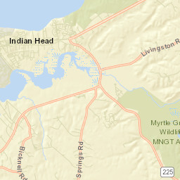 Indian Head Street Map