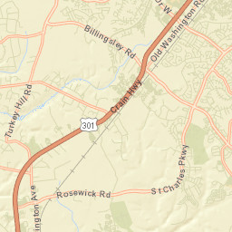 Saint Charles Street Map