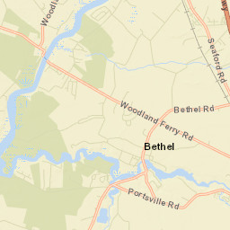 White River Estates Delaware Street Map