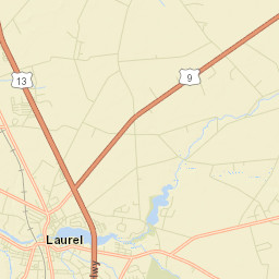 Woodland Heights Delaware Street Map