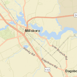 Sandy Beach Delaware Street Map