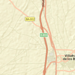 Villafranca de los Barros Street Map