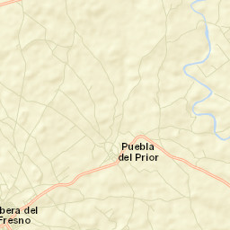 Ribera del Fresno Street Map