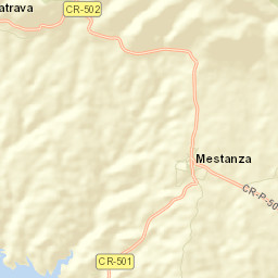 Mestanza Street Map