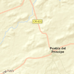 Puebla del Príncipe Street Map