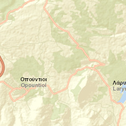 Martínon Street Map