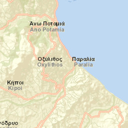 Oxílithos Street Map