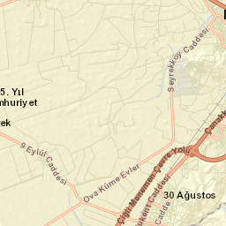 Menemen Street Map